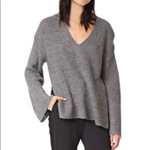 Rebecca Minkoff ‘Remi’ sweater in dark heather XS
